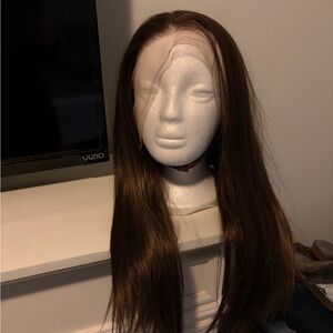 Elegant Brown Lace Front Wig- CSC Avery